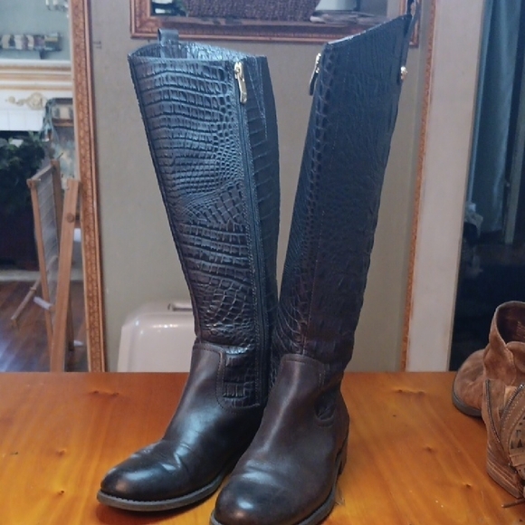 Vince Camuto Shoes - Vince WeCamuto Brown Over the Knee Boots Size 7